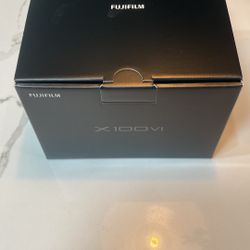 Fujifilm X-Series X100VI 40.2MP Compact Camera - Black [Brand New] ✅
