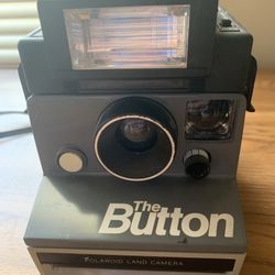 Vintage Polaroid The Button Instamatic Camera