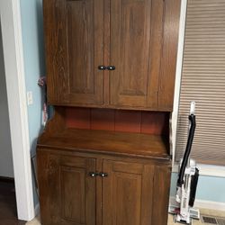 Solid wood cabinet