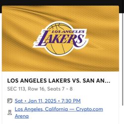 Lakers Vs San Antonio 