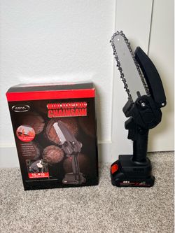 Mini electric chainsaw
