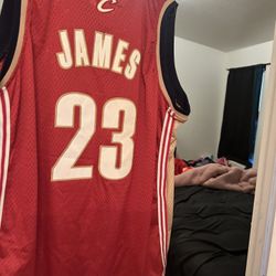 Old Skool Lebron Cleveland Jersey