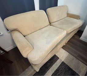 IKEA Couch with Corduroy Cover