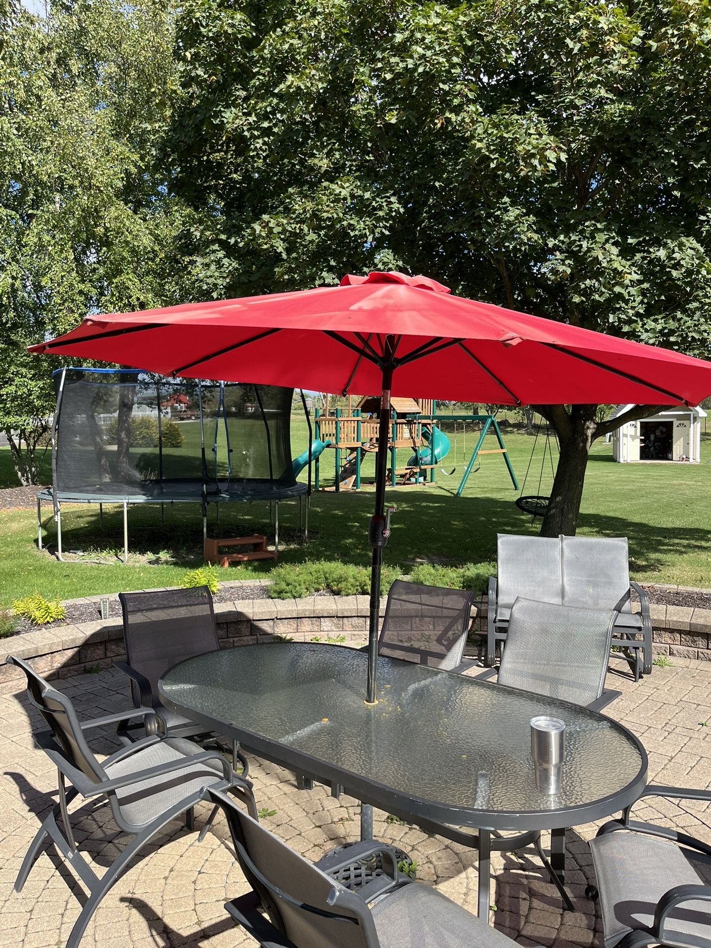 9ft Patio Market Umbrella