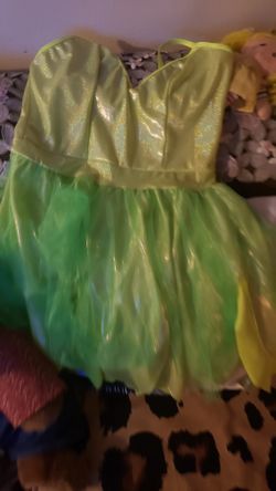 TINKERBELL ADULT DRESS I HAVE WINGS TOO $15. CASH & PU ONLY