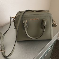 Green Michael Kors Purse