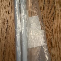 Pair of White Tension Rods 24-45”