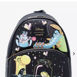 Disney Loungefly Alice In wonderland Backpack