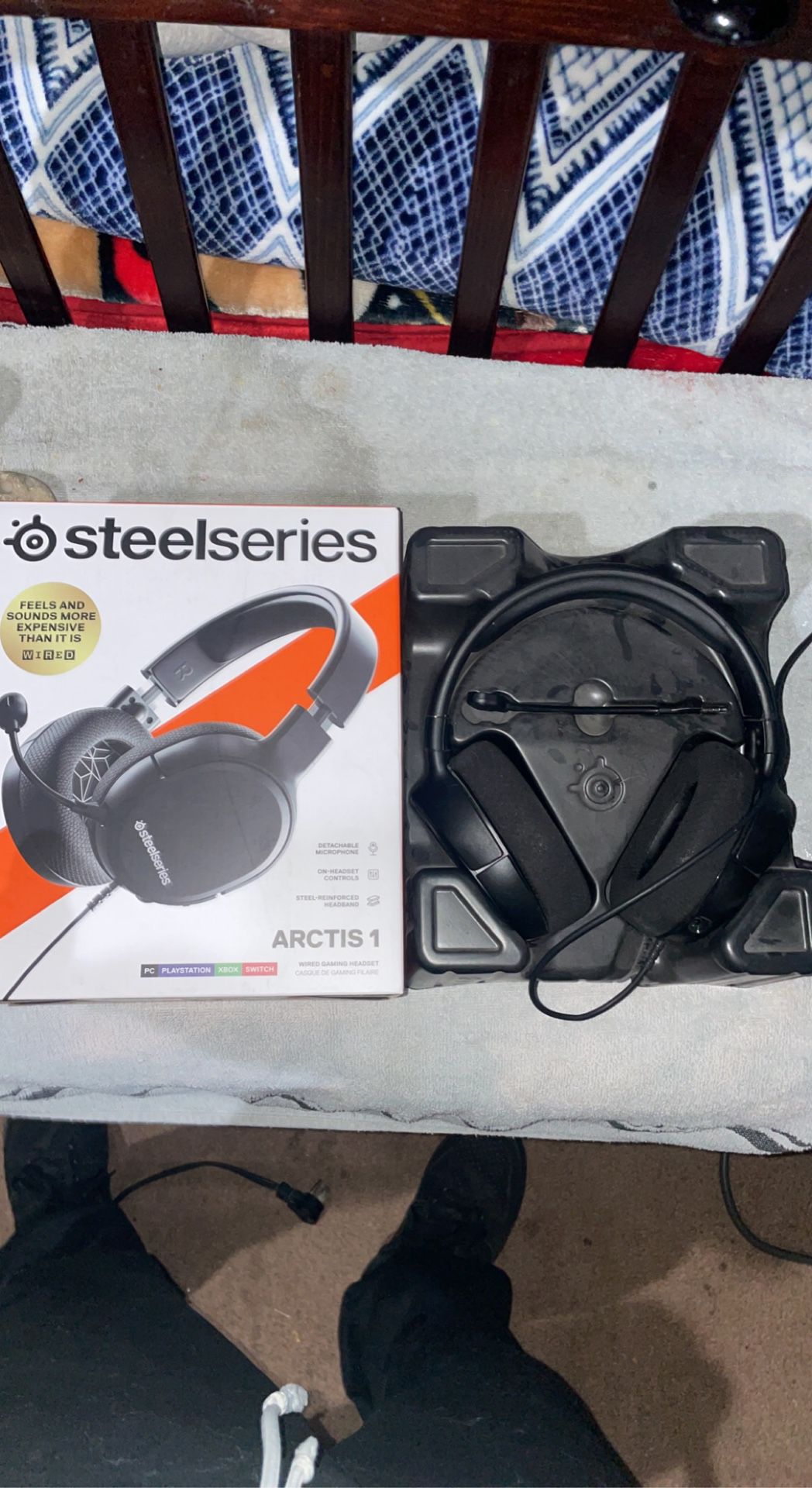 Steelseries Wired Headset For Pc,Xbox, Switch And PlayStation 
