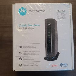 Motorola Cable Modem MB7220