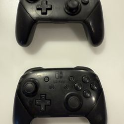 Nintendo Pro controllers