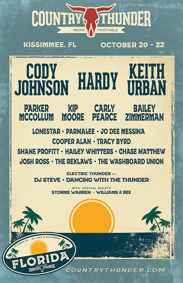3 Day Country Thunder Florida Tickets 