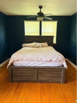 Queen Bed And Dresser Bundle