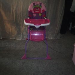 Costco Monster Shelly Kids Simple Fold Deluxe High Chair 