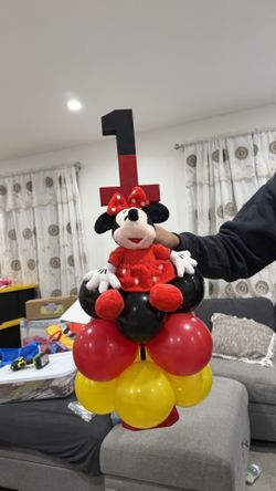 Mickey and Minnie Centerpieces