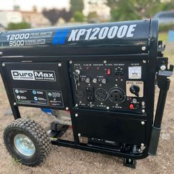 DUROMAX
12,000-Watt/9,500-Watt
457 cc Electric Start
Gas Portable Home...