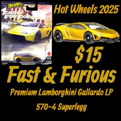 Hot Wheels Premium Fast & Furious