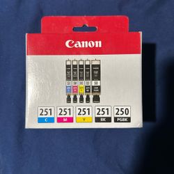 Canon 251 Color + PGBK Pigment Black – OEM Cartridges