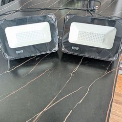 Two  80W UV Lights – Blacklight Stage/Party Lights