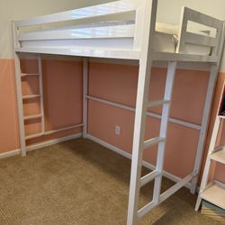 Twin Metal Loft Bed