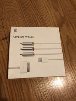 NEVER USED Apple Composite AV Cable