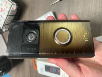 Ring Camera with Door attachment