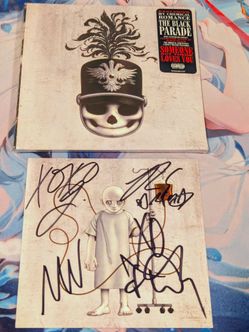 My Chemical Romance The Black Parade 20th Signed Insert CD