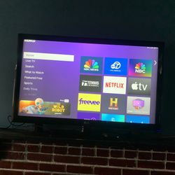 47” Flat Screen …, With Roku 