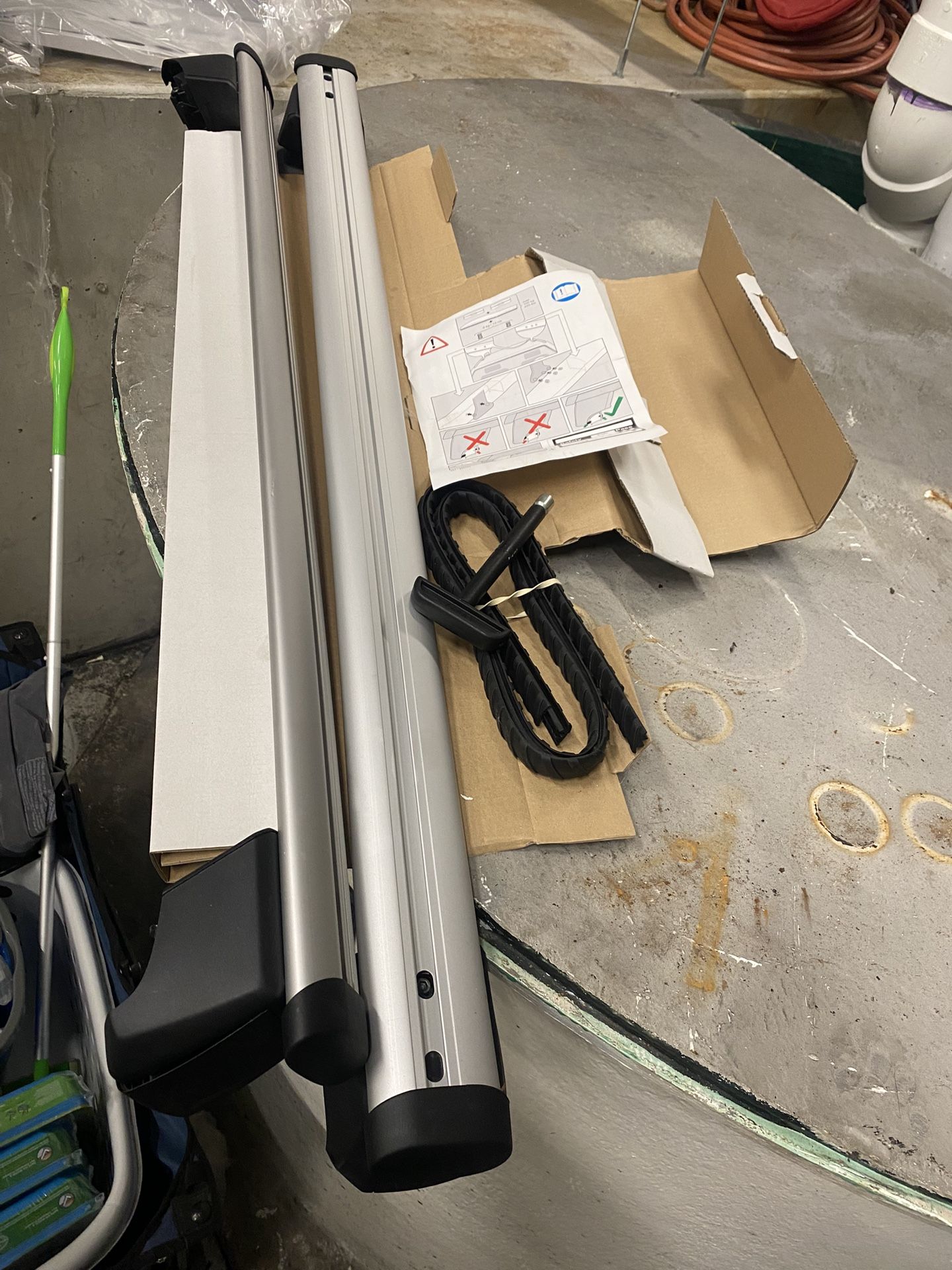 Audi Q8 Roof Rack Cross Bars