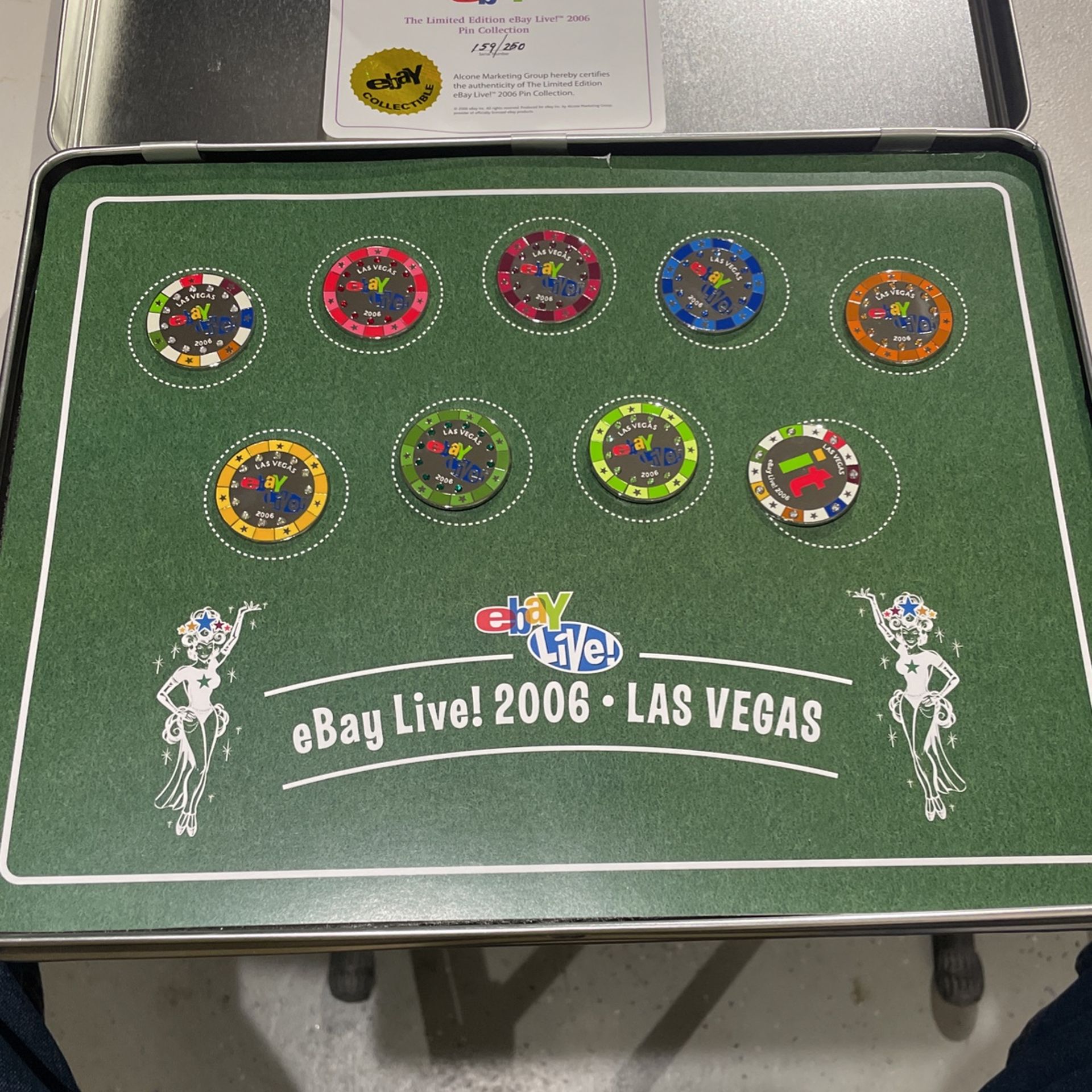 ebay live pins