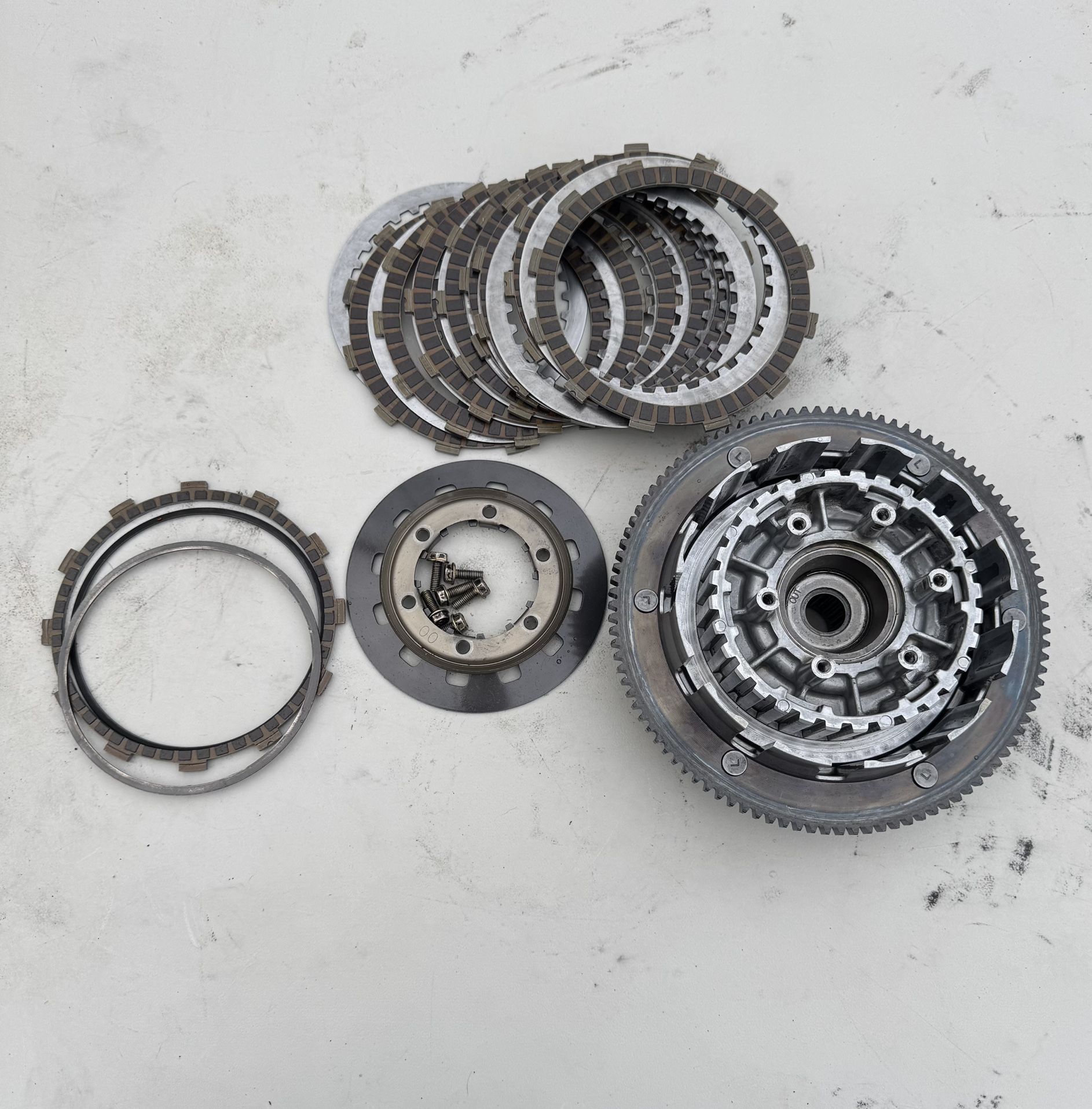 $200 OBO Harley Davidson Twin cam full Clutch Basket assembly excellent working condition