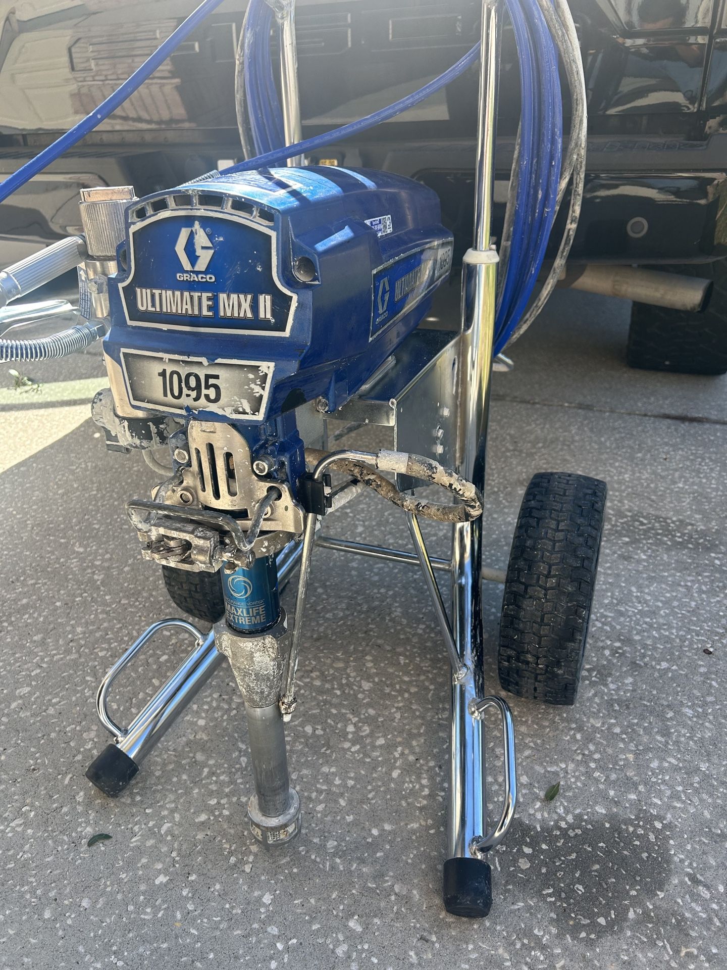 Graco Ultra Max II 1095 IronMan Electric Airless Sprayer + Extra Pump + pump seal replacement kit