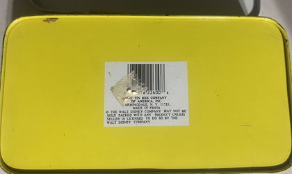 DISNEY PVC Figure Lot Minnie - Mickey - Donald - Goofy + Tin Box Company Tin Thumbnail