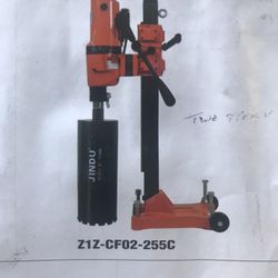 Large Concrete Core Drill 6 Arrives Next Week Will Hold A 10 Inch Core Bits New In The Box Also Carry The Core Bits 