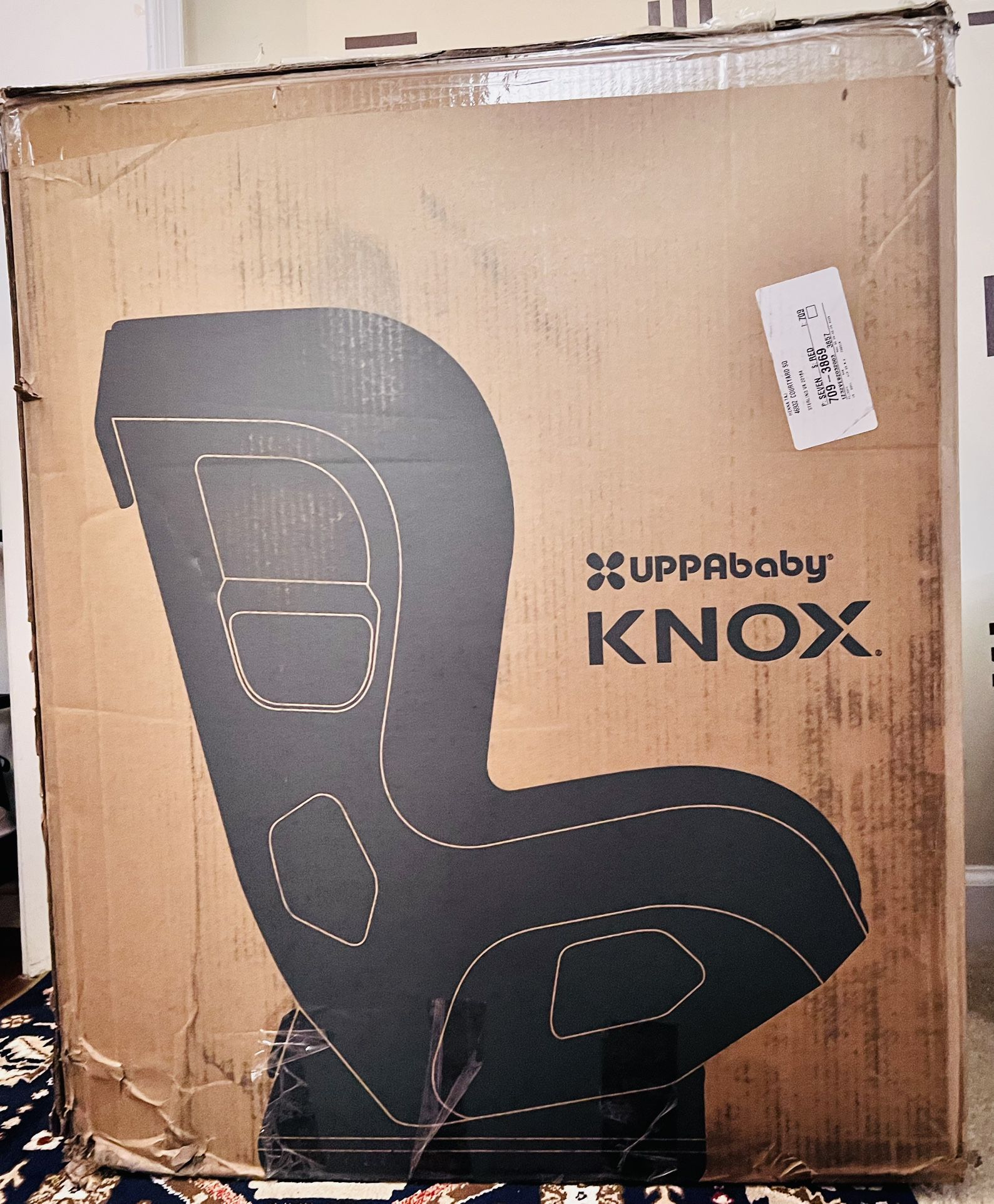 Knox Convertible Car Seat - Gregory - Blue Melange | Merino Wool