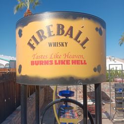 $25 Brand new fireball rack with wills on the bottom