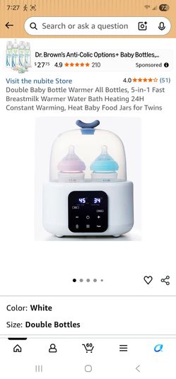 Baby bottle warmer
