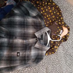 Vans light wool Jacket Fila lite Jacket 