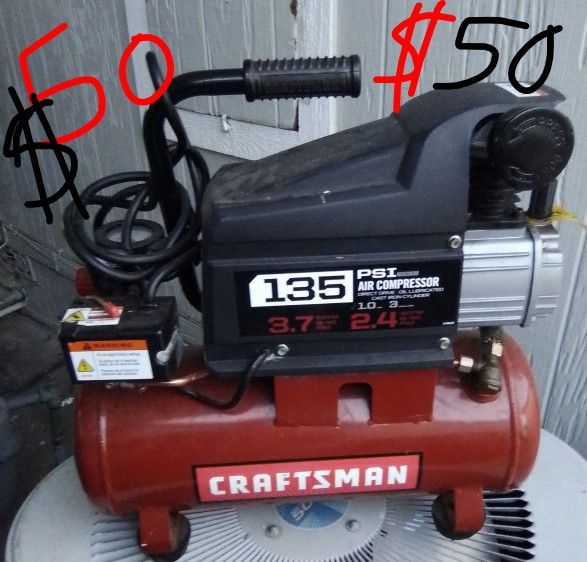 Craftsman 135 Psi Air Compressor