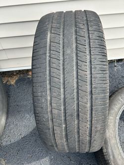 Two(2) good Goodyear P255/50R20 tires