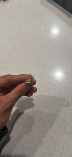 Gold nugget Ring