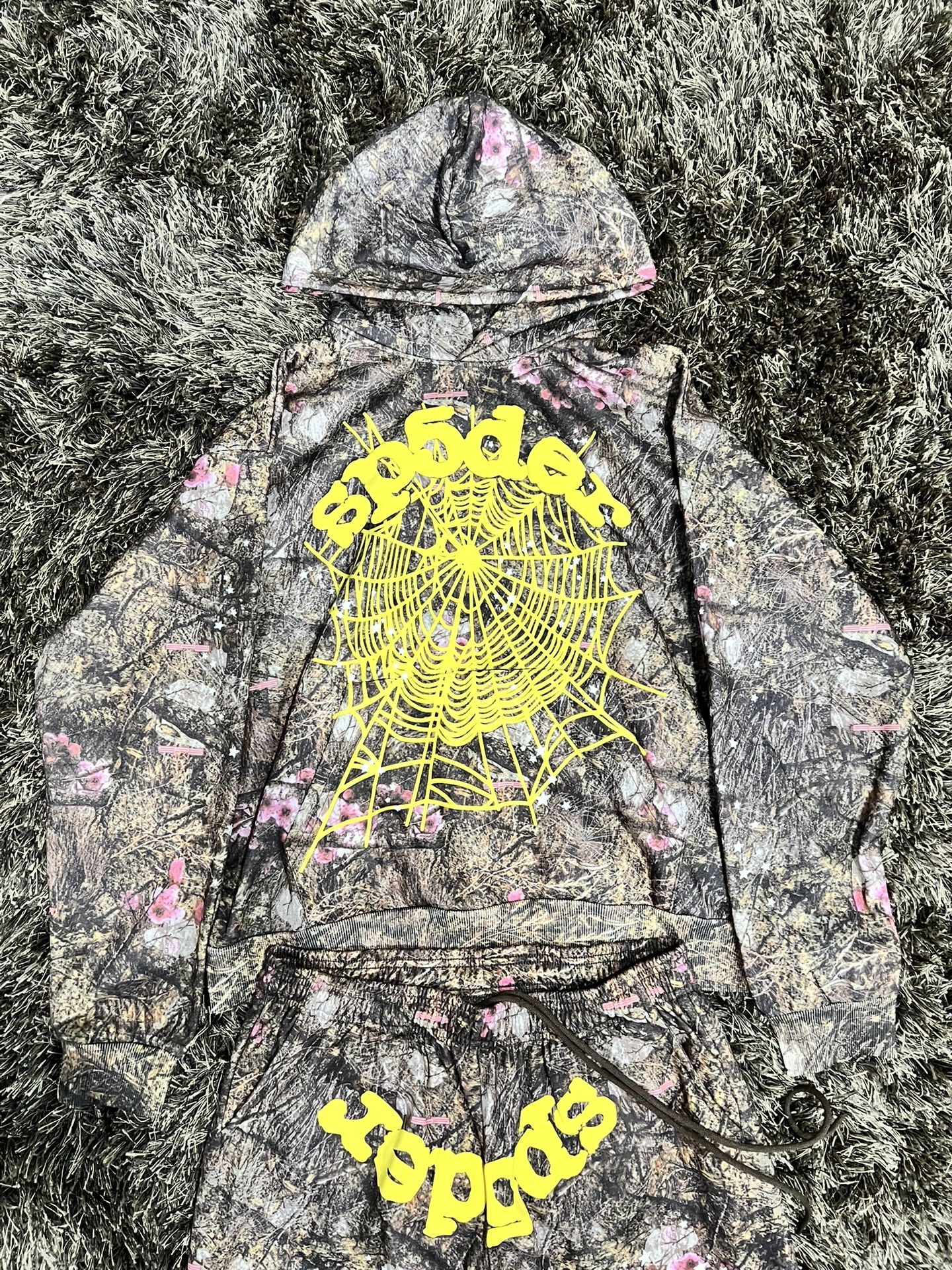 Sp5der Real Tree ‘OG Web’ Hoodie Size Medium! (BRAND NEW) 100% Authentic