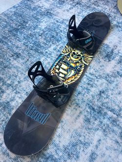 Lib tech 110 cm kids snowboard/Burton bindings/new wax-also sell gloves/boot/helmet/goggles/bib/coat/balaclava