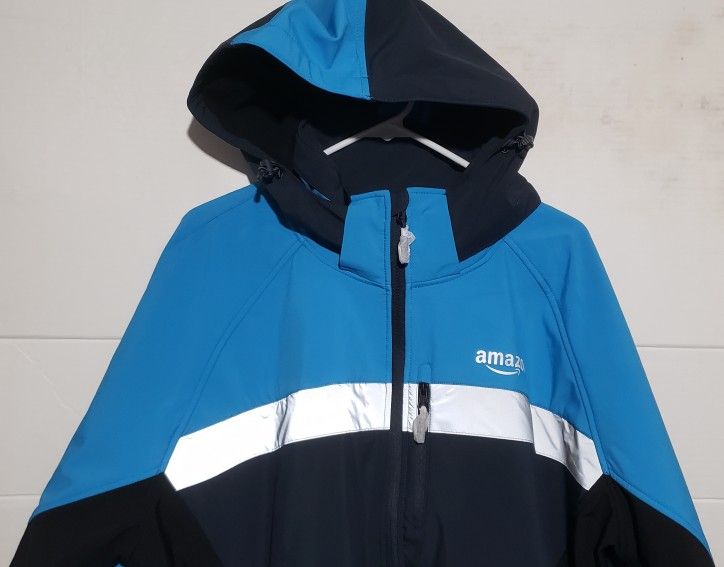 AMAZON SOFT SHELL REFLECTIVE FLEECE LINED MENS SIZE XXL