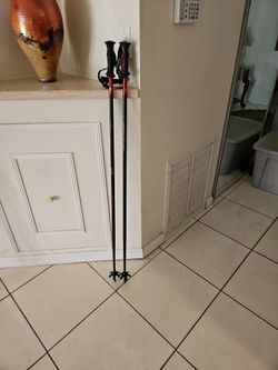Gipron Downhill Ski Poles. Good Shape. 51 1/2 Inches