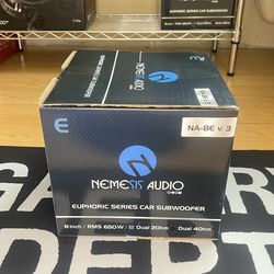 Nemesis 8 Inch Subwoofer