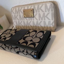 Coach & Michael Kors Wallets 