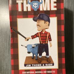 Jim Thome and Babe Bobblehead