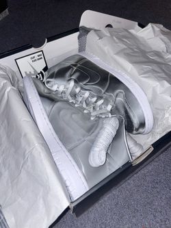 Nike X CLOT Dunk High ‘Metallic Flux’ W/ Card)