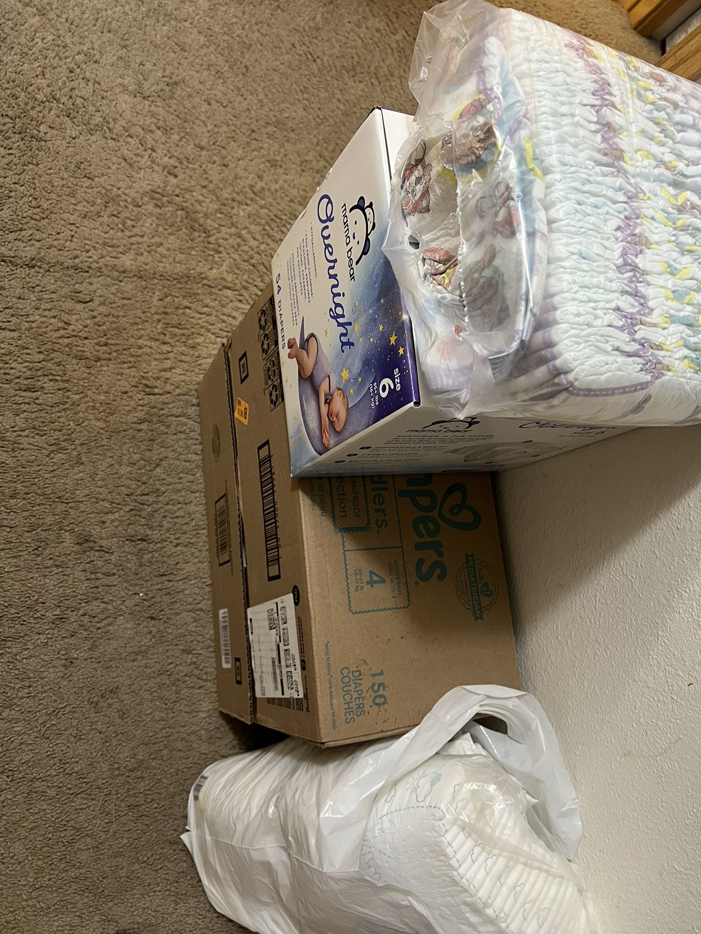 Pampers And Miscellaneous Diapers